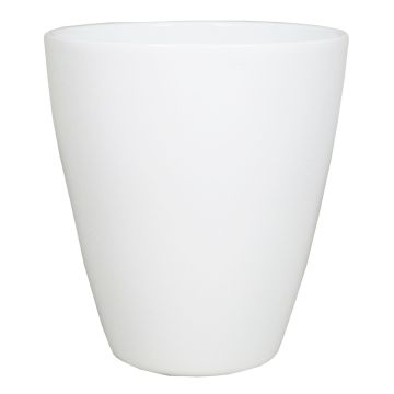Jarrón de cerámica TEHERAN PALAST, blanco, 17cm, Ø13,5cm
