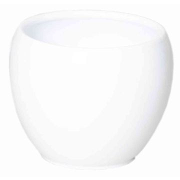 Maceta de cerámica para plantas URMIA BASAR, blanco, 11,5cm, Ø14cm
