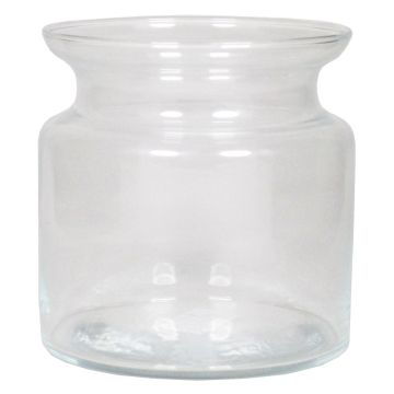 Farol de cristal HANNA OCEAN, transparente, 15cm, Ø15cm