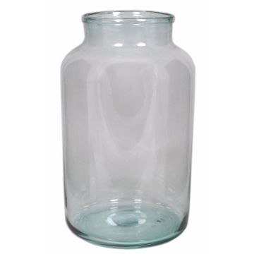 Botella de vidrio SADE, transparente, 44cm, Ø25cm