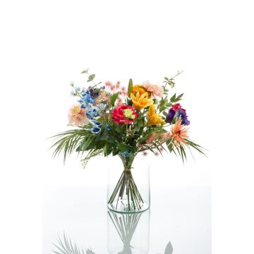 Ramillete de flores sintéticas FEME, colorido, 60cm, Ø40cm