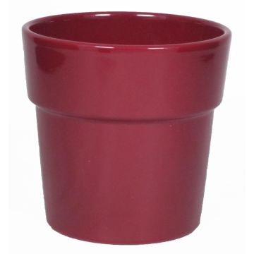 Maceta de cerámica para orquídeas MARIVAN, rojo vino, 12,5cm, Ø13,5cm