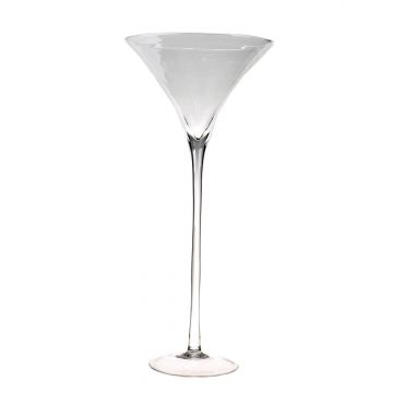 Copa de martini SACHA AIR con pie, transparente, 70cm, Ø31cm