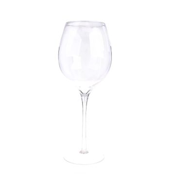 Copa de vino XXL ROGER AIR sobre soporte, transparente, 60cm, Ø23cm