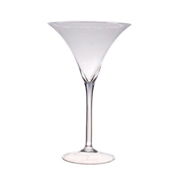 Copa de Martini XXL SACHA AIR con pie, transparente, 40cm, Ø25cm