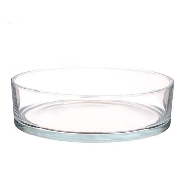 Cuenco para fruta VERA AIR de cristal, transparente, 8cm, Ø29cm