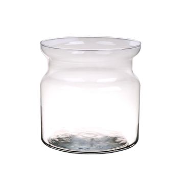 Farol de cristal HANNA AIR, transparente, 19cm, Ø19cm