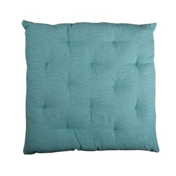 Cojín de sofá TALINA, acolchado 12, azul, 40x40x5cm