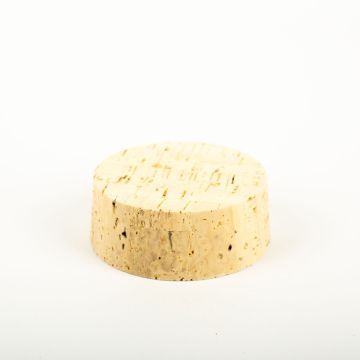 Tapa de corcho ALMEDA de corcho natural, claro, 3cm, Ø7,5/8cm