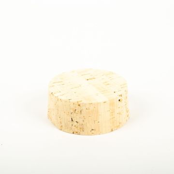 Tapa de corcho ALMEDA de corcho natural, claro, 3cm, Ø7/7,5cm