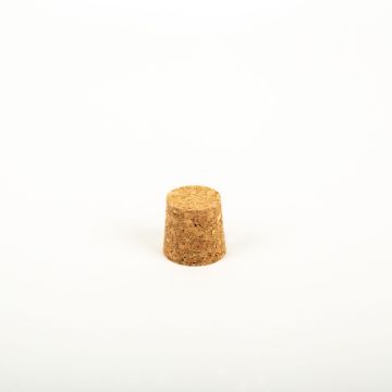 Tapón de corcho SERILDA de corcho prensado, natural, 2,7cm, Ø2,4/2,8cm