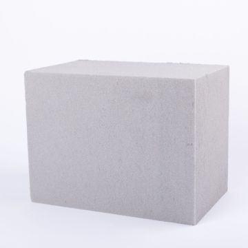 Bloque de esponja floral IZIAR para flores artificiales, gris, 18,5x32x23cm Bloque de esponja floral IZIAR para flores artificiales, gris, 18,5x32x23cm