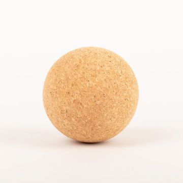 Bola de corcho MEDORA de corcho prensado, natural, Ø5,8cm 