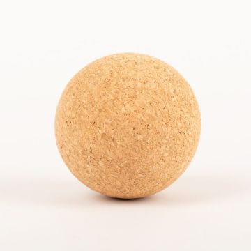 Bola de corcho MEDORA de corcho prensado, natural, Ø6,5cm