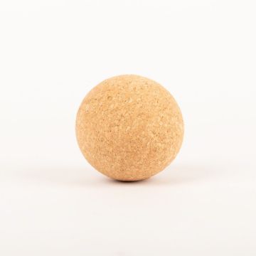 Bola de corcho MEDORA de corcho prensado, natural, Ø3,5cm