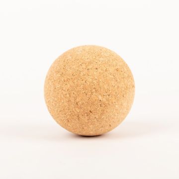 Bola de corcho MEDORA de corcho prensado, natural, Ø5cm