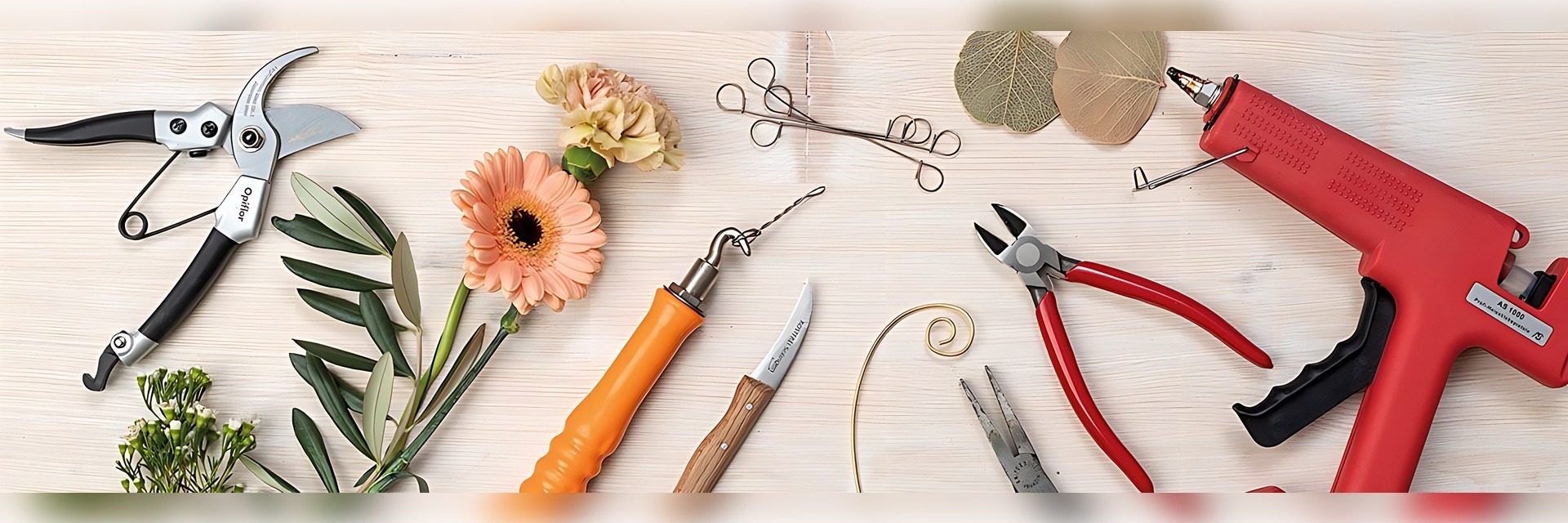 Accesorios floristas en INNA Glas