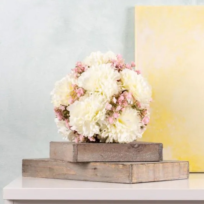 Decoración con espuma floral